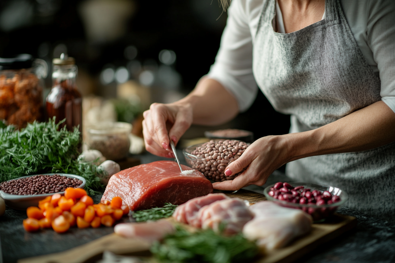 Люди старшого віку насолоджуються здоровим обідом у колі друзів